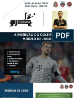 Júlio Neves - A Inserção Do Goleiro No Modelo de Jogo