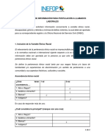 Formulario Para Llamados Laborales