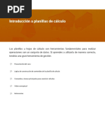 Introducción A Planillas de Cálculo