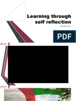 Learning Through Self Reflection: 19th May 2021