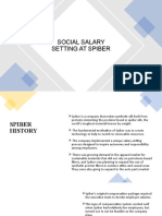 Social Salary Setting at Spiber
