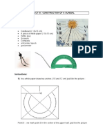 Project Iii: Construction of A Sundial 3-4 Sessions Work in Pairs Material