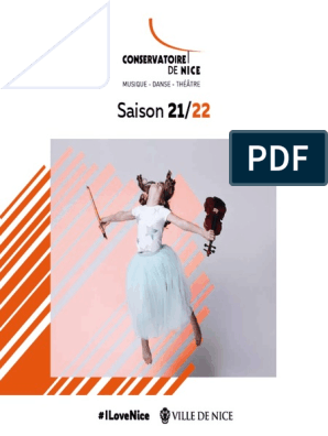 Brochure 2021 2022 Conservatoire, PDF, Arts du spectacle