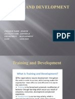 HRD Training and Development Twenty Zero Three 2020
