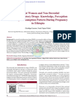 Pregnant Women and Non-Steroidal Anti-Inflammatory Drugs: Knowledge, Perception and Drug Consumption Pattern During Pregnancy in Ethiopia