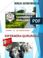 GENERALIDADES DE ENFERMERIA QUIRURGICA