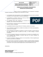 Agenda y Requisitos Del Proceso de Sustentaciones Proyecto de Grado