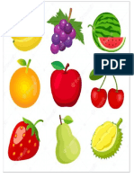 Dibujo de Frutas