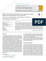 Electrical Power and Energy Systems: Sudheer Kasa, Prabhu Ramanathan, Sudha Ramasamy, D.P. Kothari