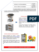 Sig-2159 Charla Kit de Control de Derrames