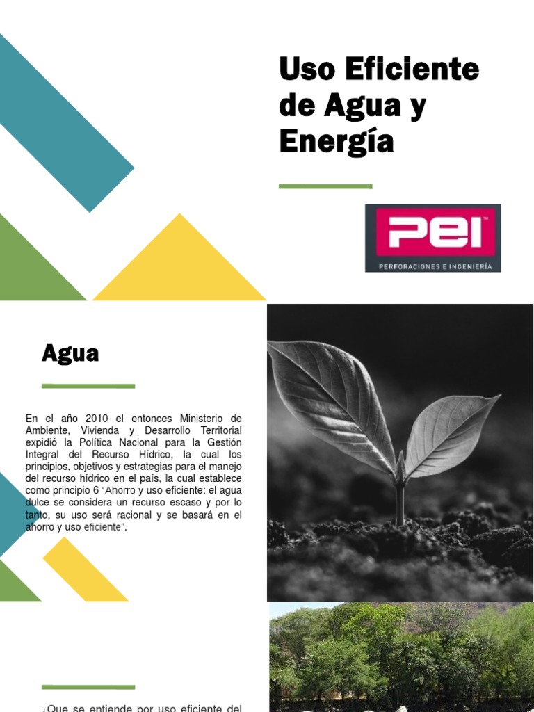 Ahorro y Uso Eficiente de Agua y Energía | PDF | Negocios | Hogar ...