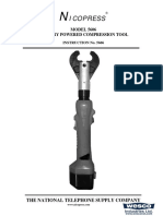 Icopress: MODEL 5606 Battery Powered Compression Tool