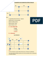 Predimensionamiento de Elementos Estructurales