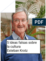 3 Esteban Krotz-Cinco Ideas Falsas