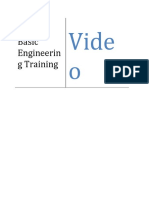 Basic Engineeringh Training On Video - Latest