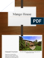 Case Study of The Mango House