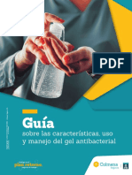 Guia Sobre Las Caracteristicas Uso y Manejo Del Gel Antibacterial