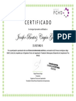 Certificado Sence