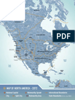 2600A - North America Map - Circa 2070