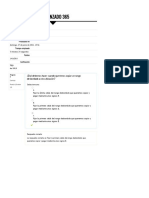 Evaluación Microsoft Excel Avanzado 365