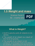 1.5 Weight and Mass