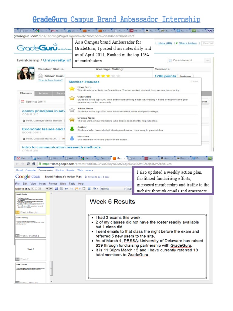 GradeGuru Screenshots | PDF