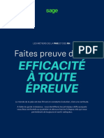 Faites Preuve D Une Efficacite A Toute Epreuve