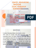 Presentasi Coordinate Measuring Machine CMM