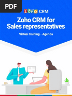 Zoho CRM Training