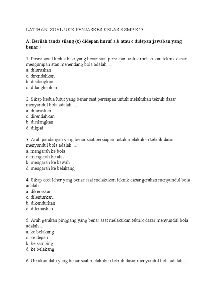 Latihan Soal UKK K13 Kelas 4: Jembatan Menuju Keberhasilan Ujian Akhir