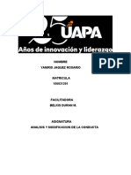 Tarea 4 Analisis y Modificacion de La Conducta