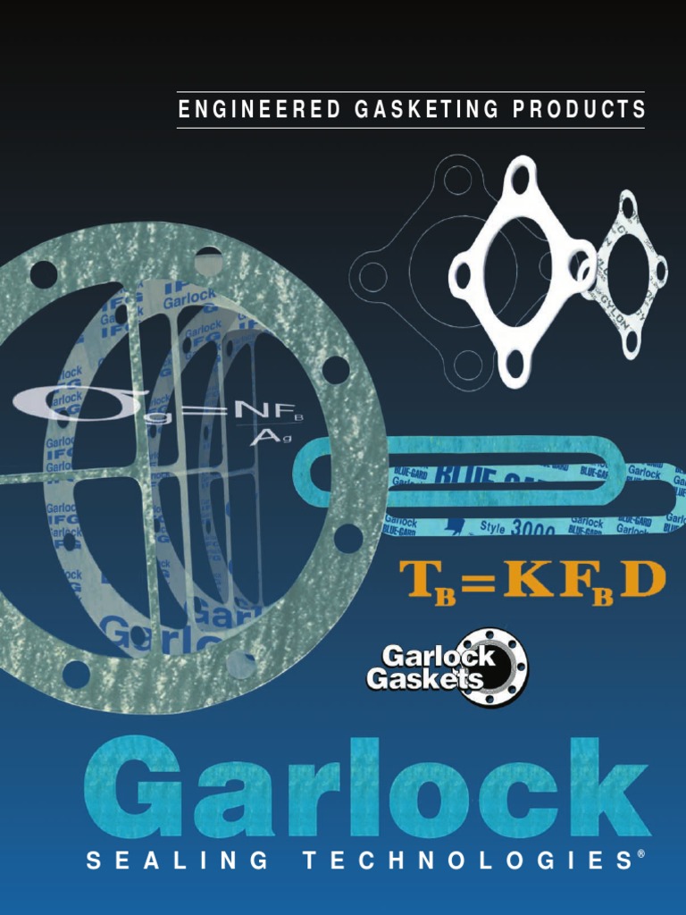Garlok Gasket | PDF | Chemical Compounds | Materials