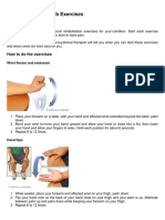 Wrist Fracture: Rehab Exercises: Your Care Instructions