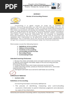 Chapter 1 - Review of Accounting Process