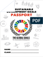 SDG Passport A5 Size F