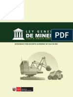 Ley General de Minería 2020