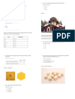 Numerasi Fase A (Kelas 1 2SD) Geometri SOAL