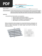 Strategies To Avoid Communication Breakdown Quarter 1 Module 4