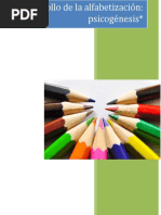 Desarrollo de La Alfabetización Psicogénesis - Ferreiro
