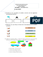 Informatica 6 Agosto Grado Primero