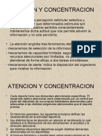 Atencion y Concentracion