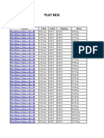 Steel Plate Sizes and Weights