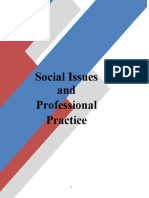 Social Issues and Professional Practice