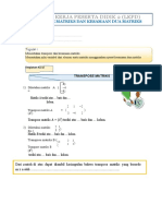 LKPD Transpose Matriks Dan Kesamaan Matriks