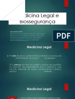 Medicina Legal e Biossegurança