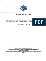 Buku Informasi: Memasang PHB Utama Dan PHB Cabang KTL - IK02.109.01