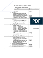 AGENDA ACARA MUSYAWARAH BESAR FAKTA