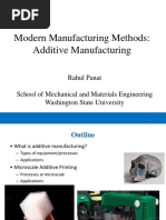 Additive Manufacturing Macro and Micro