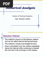 Bisection Method