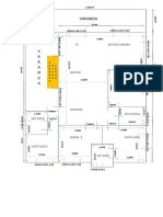 Floor plan for 11x14m house